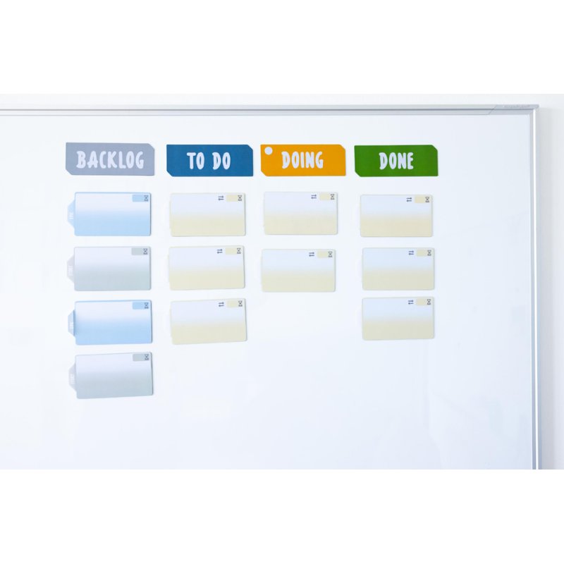 magnetoplan Sprintbox organisation set, 255-piece, magnetically adhesive, writable
