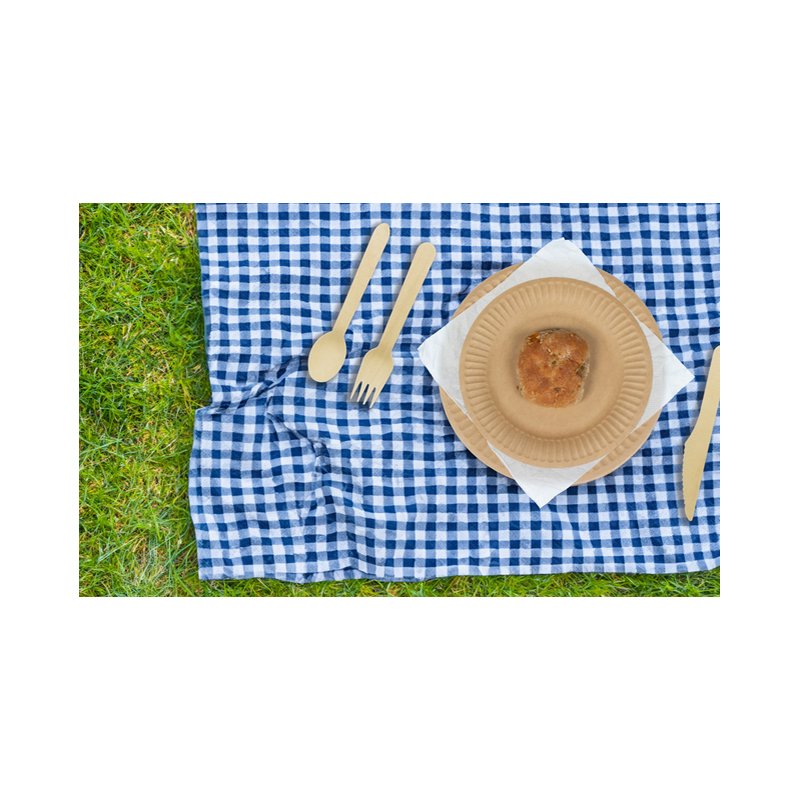Kangaro assiettes jetables Kanga, carton, 230 mm diamètre, marron, 50 pièces