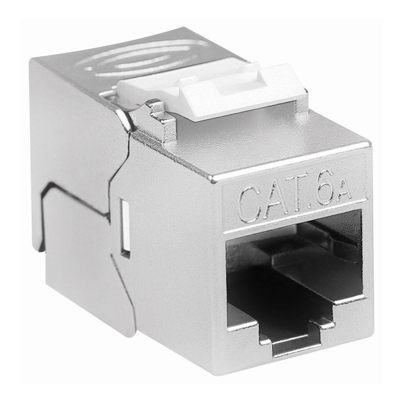 LogiLink Professional Module Keystone Cat.6A, classe EA, blindée, 10 Gbit/s