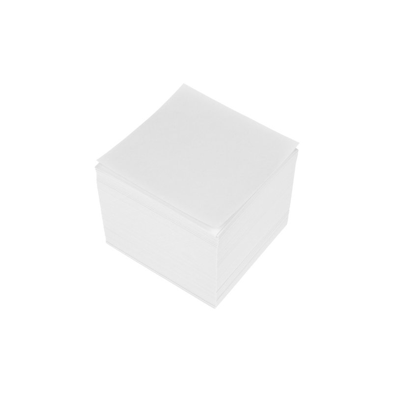 Kangaro zettelbox vullingen, 90×90 mm, wit, 700 vel