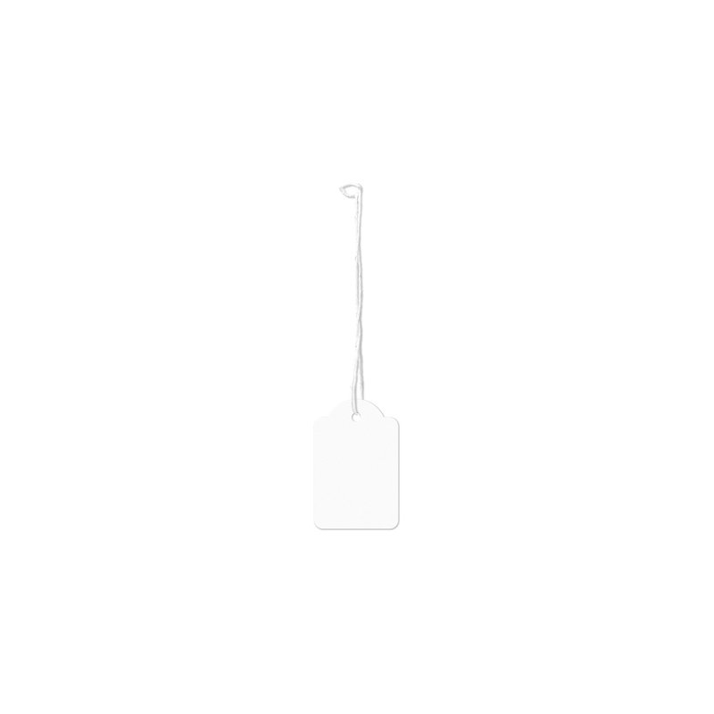 Kangaro warenlabels, 15×24 mm, wit, 500 stuks