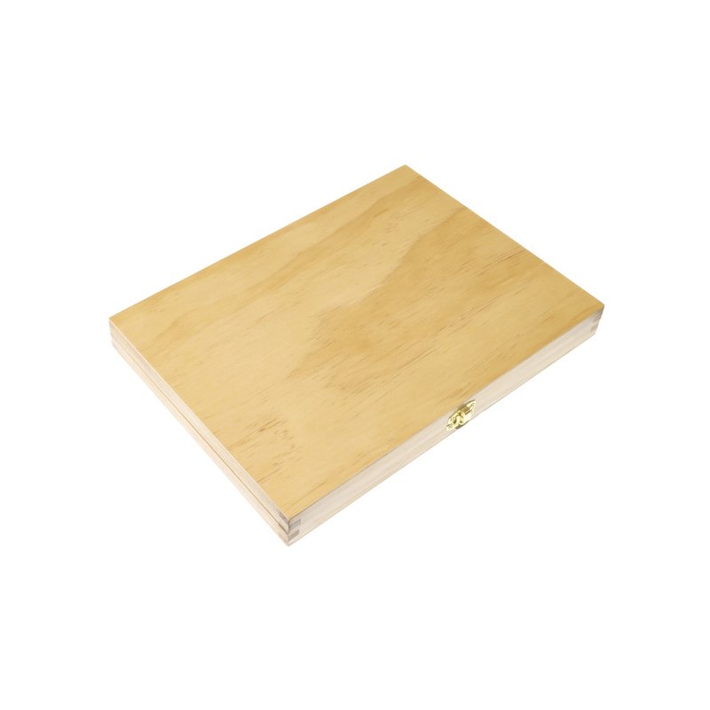 kangaro pennenbak Kan, hout, 280×200 mm, met sluiting