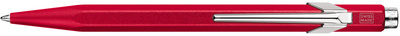 CARAN D'ACHE drukbalpen 849 Colormat-X, navulbaar, blauw, aluminium zeskantig