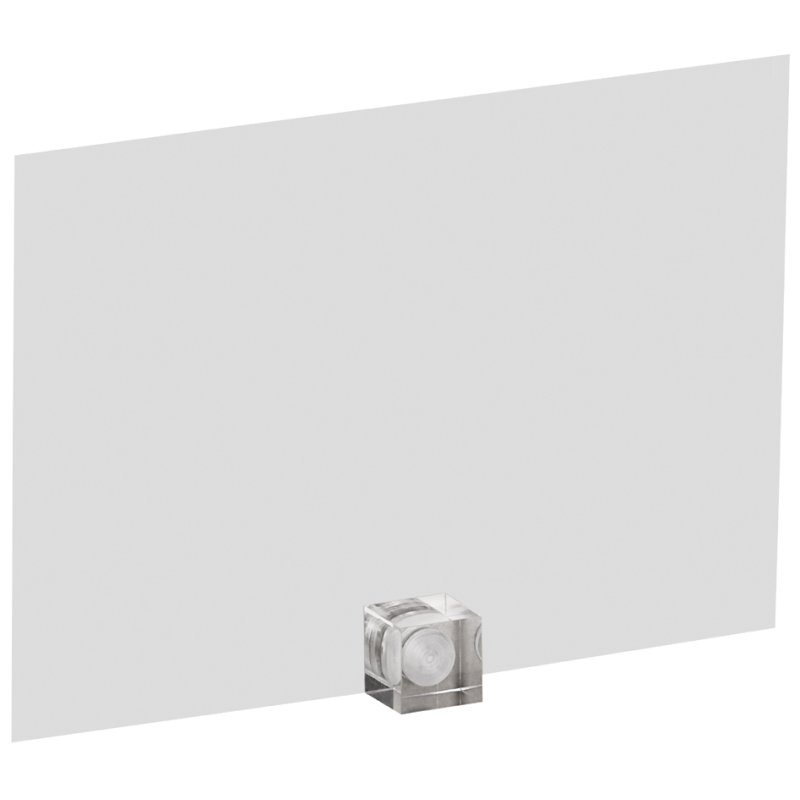 MAUL neodymium magnet cubes acrylic, 15 mm, holding force 1.5 kg, 4 pieces