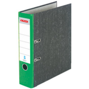 herlitz maptrommel natuur, groen, A4, 20 stuks
