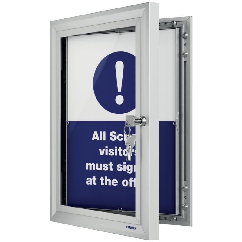 FRANKEN poster frame PRO Security, A4, silver