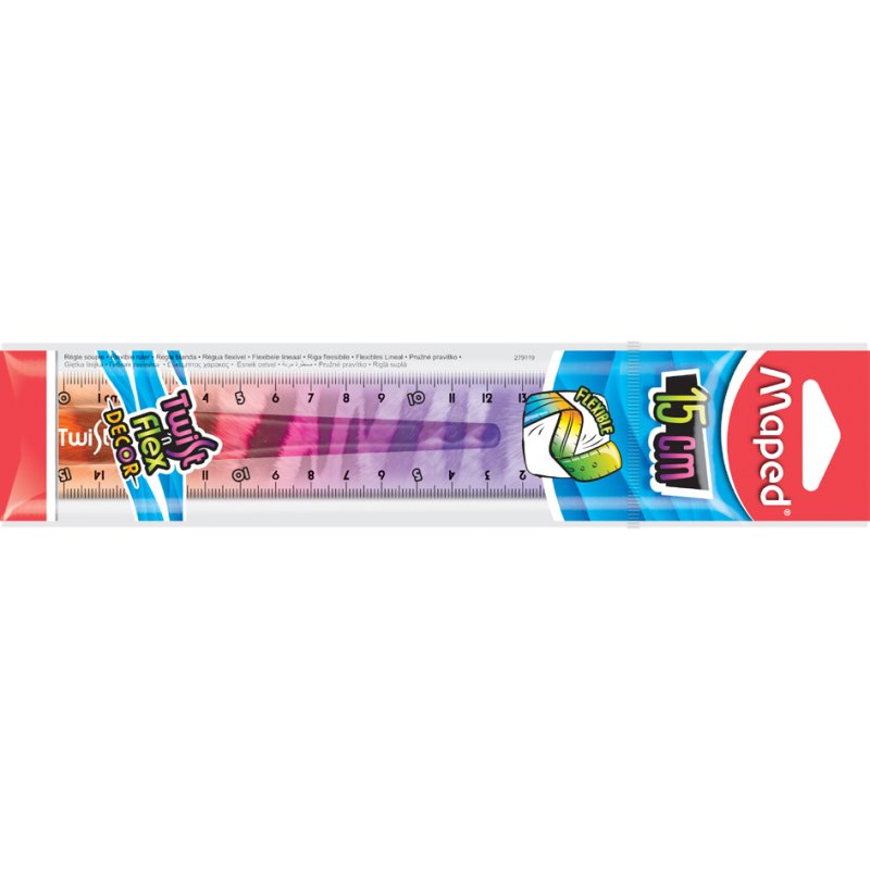Maped flexible ruler Twist'n Flex Animal, 150 mm, flexible