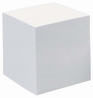 QUO VADIS zettelboxvullingen 236015Q, wit, 90×90×75 mm, 655 vel