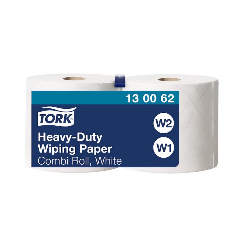 TORK rouleau de nettoyage universel, 2 épaisseurs, blanc, 170 m