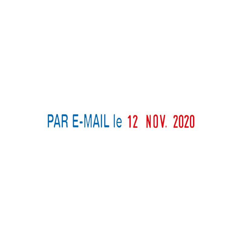 COLOP date stamp MiniDatS120/WD, 12 formats, 42×4 mm
