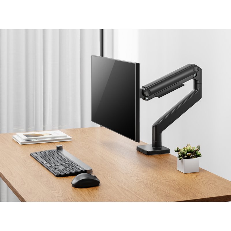 DIGITUS monitorarm, met klem, tot 49 inch, volledig verstelbaar