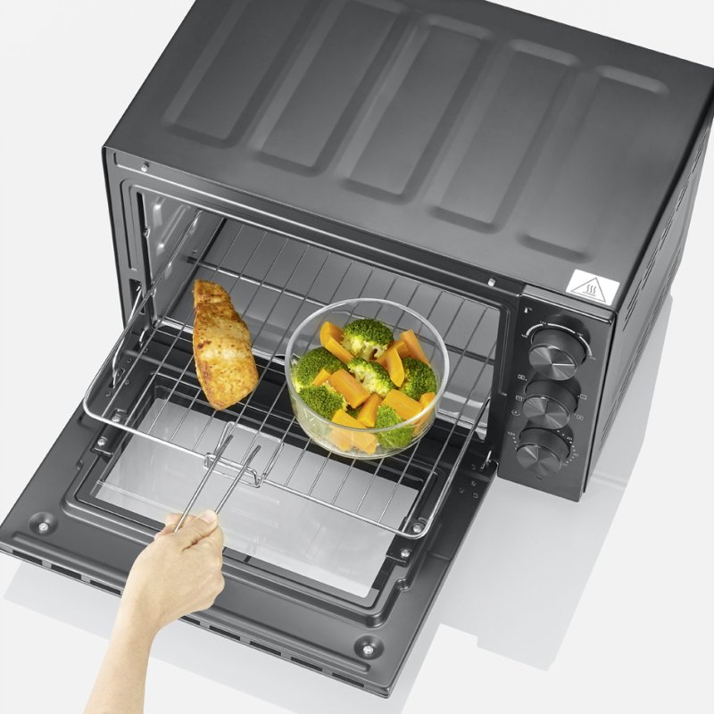 SEVERIN Back & Toast oven TO 2075, 30 liter, hetelucht, zwart