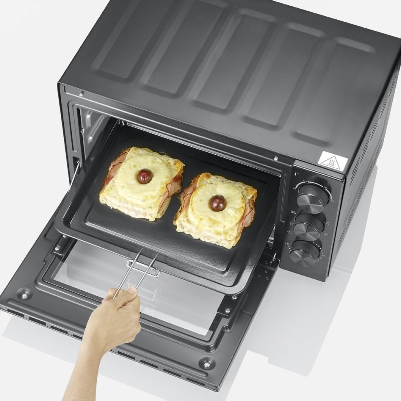 SEVERIN Back & Toast oven TO 2075, 30 liter, hetelucht, zwart
