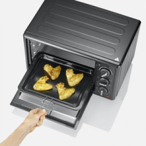 SEVERIN bak- en toastoven TO 2079, 20 liter, heteluchtfunctie, zwart