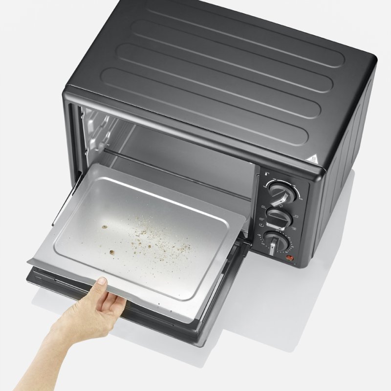 SEVERIN bak- en toastoven TO 2079, 20 liter, heteluchtfunctie, zwart