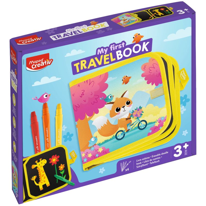 Maped Creativ travel diary, reusable pages, 8-piece