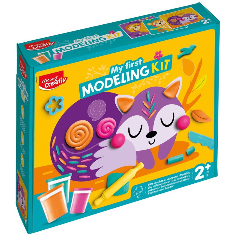 Maped CREATIV My First modelling clay set, 13 pieces, from 2 years