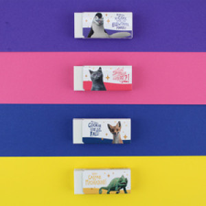 TOMBOW gum MONO Pinguin, PVC phtalaatvrij, 20 stuks display