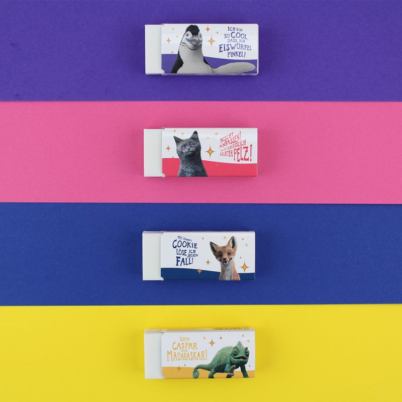 TOMBOW kunststof gum MONO Katze, limited edition, 20 stuks display