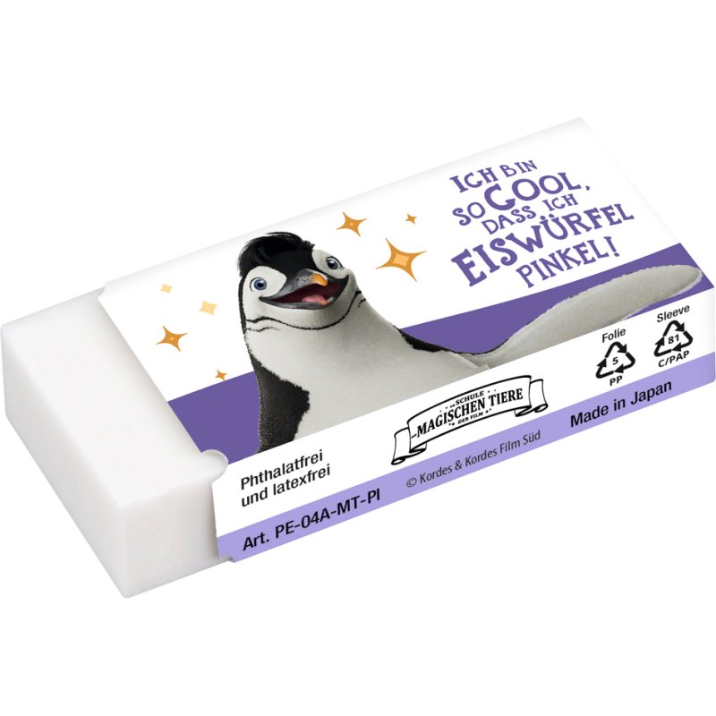 TOMBOW gum MONO Katze, kunststof PVC, 55×23×11 mm