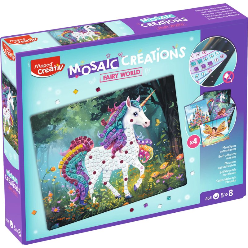 Maped CREATIV mosaic set FEENWERELD, 12 pieces, from 5 years