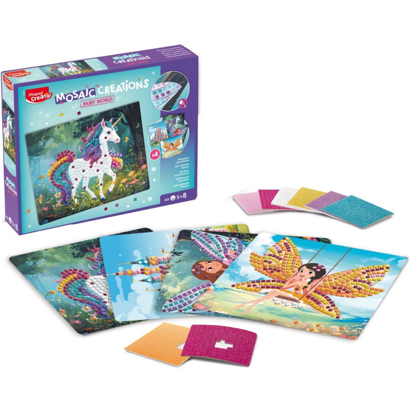Maped CREATIV mosaic set FEENWERELD, 12 pieces, from 5 years