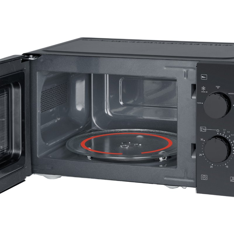 SEVERIN Micro-ondes MW 7580 S-Wave Solo, 700 Watts, 19 litres, noir