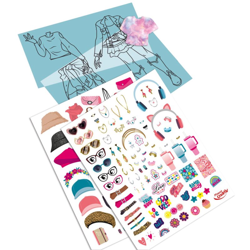 Maped LED light board AVATAR FASHION BFF, pink, battery operated, accessories included