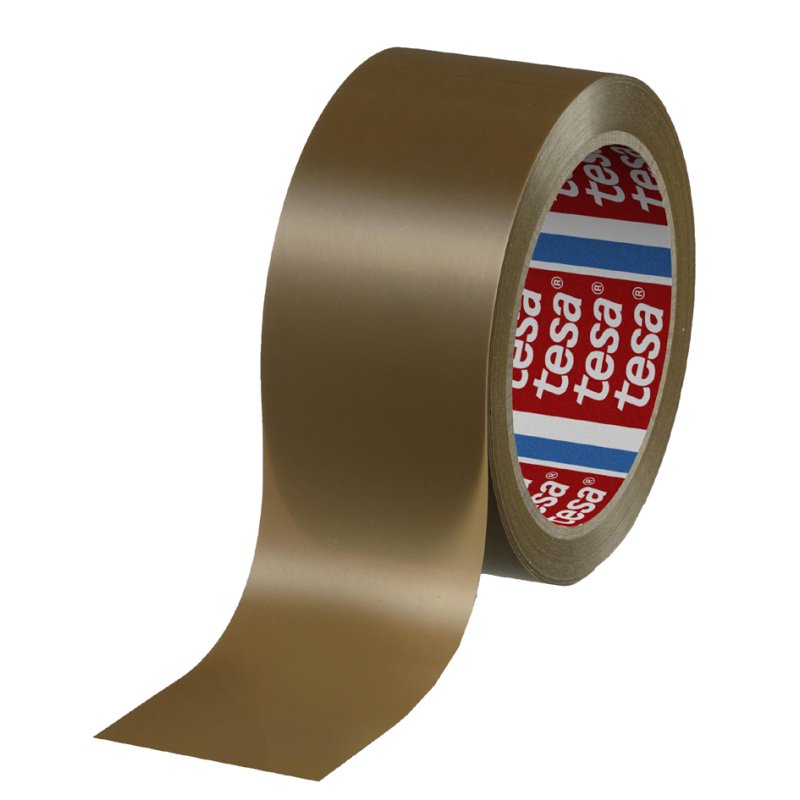 tesa ruban d'emballage 4120, marron, 50 mm × 66 m, 6 pièces