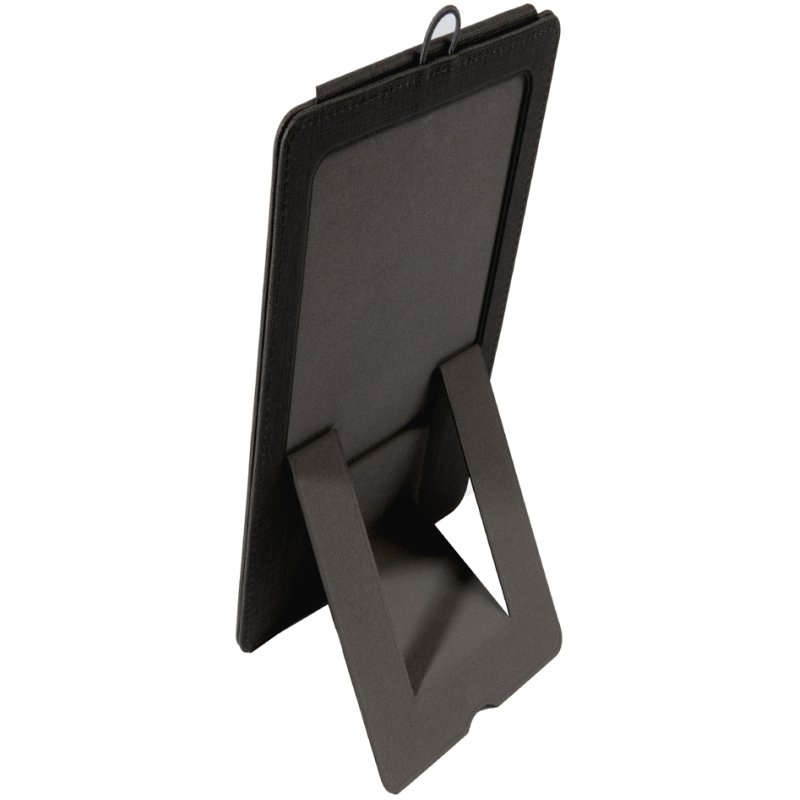 sigel menu card clipboard, DIN long, anthracite, 20 sheet capacity
