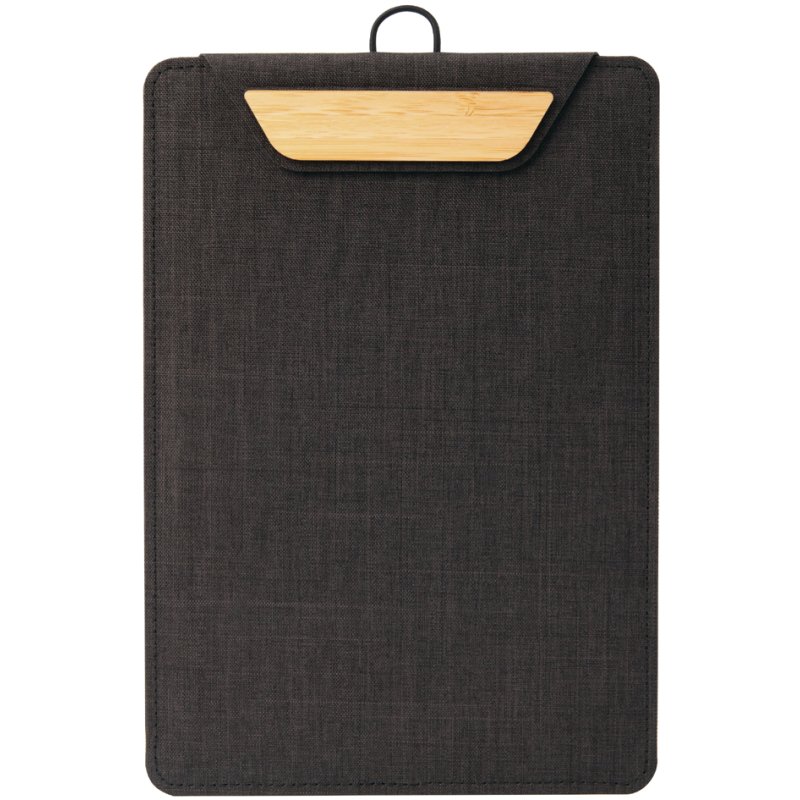 Sigel porte-menu pince-clipboard, A4, gris clair/marron, RPET recyclé