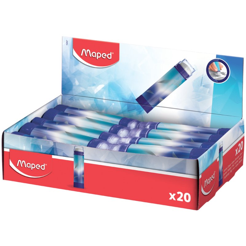 Maped gum ARC, format rouge à lèvres, blanc, sans PVC