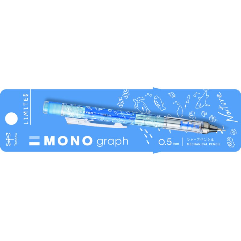 TOMBOW vulpotlood MONO graph nature Botanical, transparant groen, 0,5 mm HB