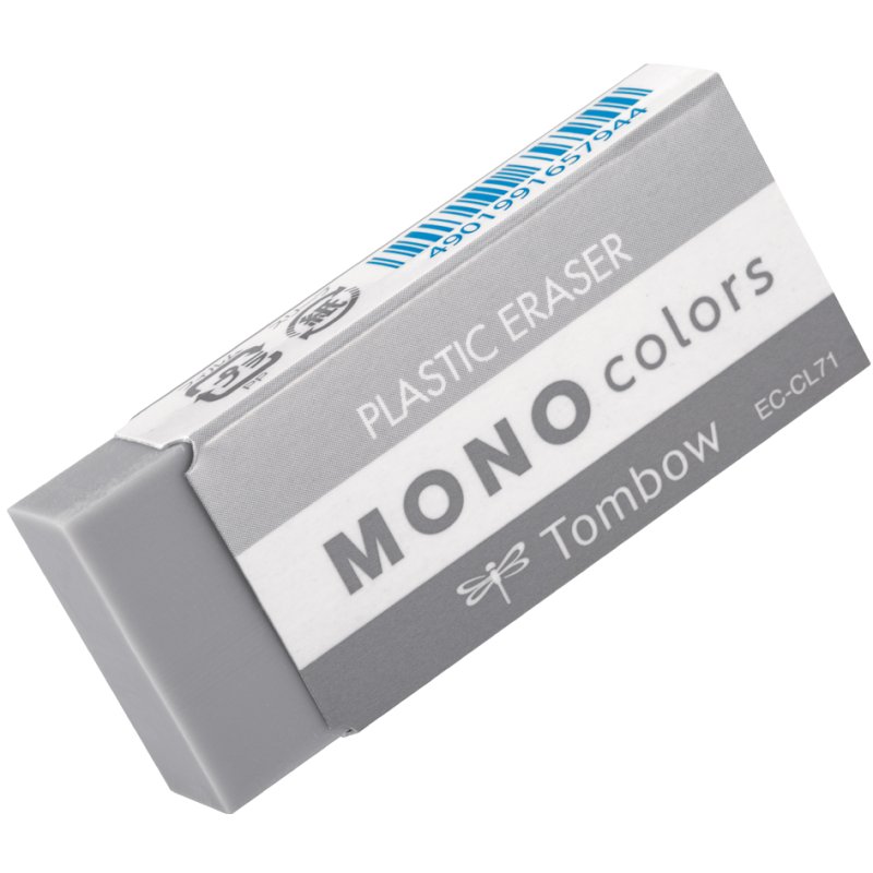 TOMBOW gum MONO colors, turkooisblauw, PVC phtalaatvrij, 55×23×11 mm