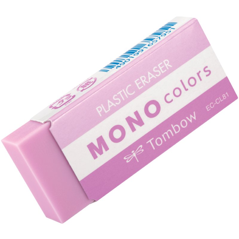 TOMBOW gum MONO colors, turkooisblauw, PVC phtalaatvrij, 55×23×11 mm