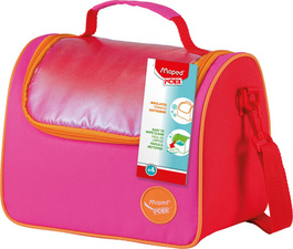 Maped lunchtas PICNIK ORIGINS, geïsoleerd, roze/oranje