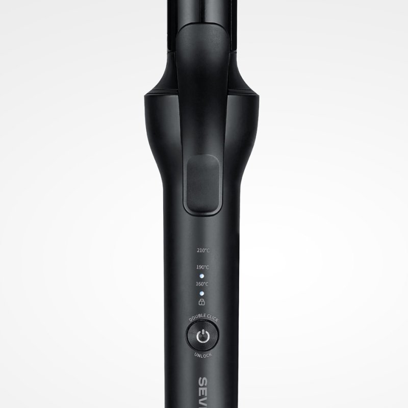 SEVERIN curling iron LS 822, ceramic coating, ion technology, matt black