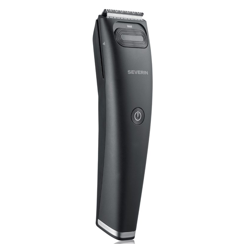 SEVERIN hair trimmer HT 708, Li-ion battery 60 min, LED display, matt black