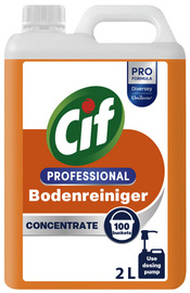 Cif bodenreiniger concentraat, citrusgeur, 2 liter, 100 doseeringen