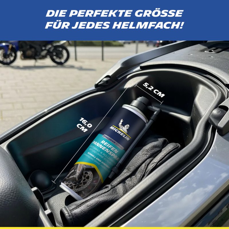 MICHELIN bandenspray, 200 ml, motor & scooter, snelle reparatie