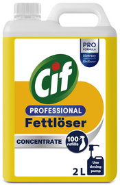 Cif Professional vetoplosser concentraat, zure reiniger, 2 liter