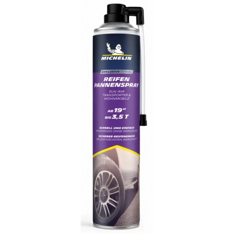 MICHELIN bandenreparatiespray, 750 ml, vanaf 19 inch