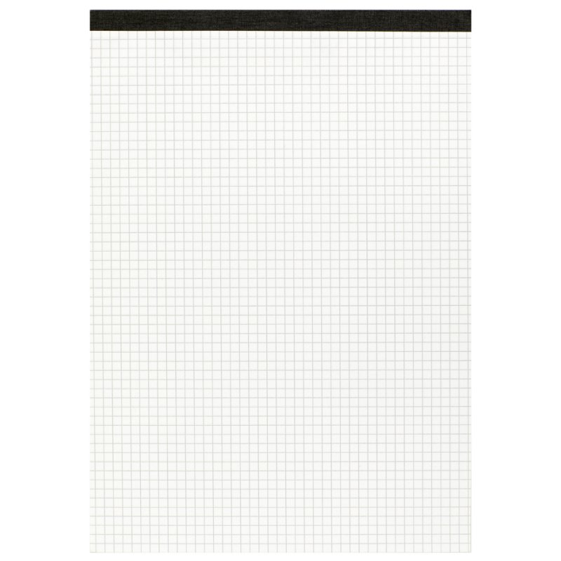 LANDRÉ bloc-notes sans couverture, A4, blanc, 50 feuilles