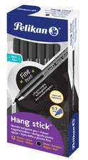 Pelikan balpen Hang Stick, blauw, 0,7 mm, 12 stuks