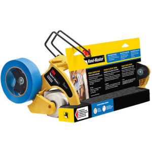 3M Hand-Masker afplakset, geel, met afroller en foliemes