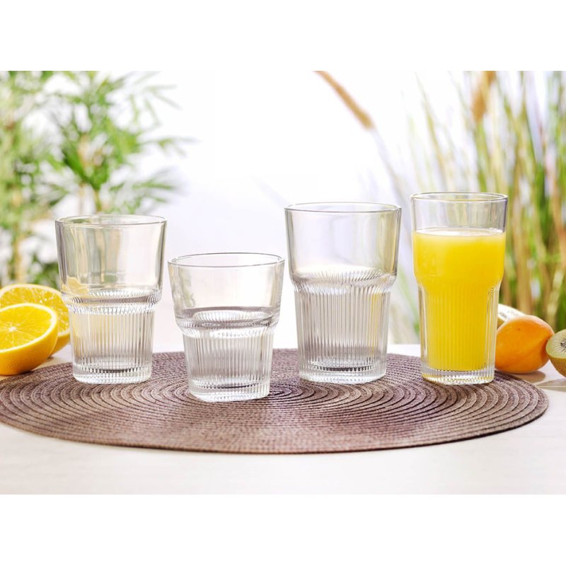 Esmeyer Arcoroc verre à boire STARLINE, 310 ml, verre trempé, 6 pièces