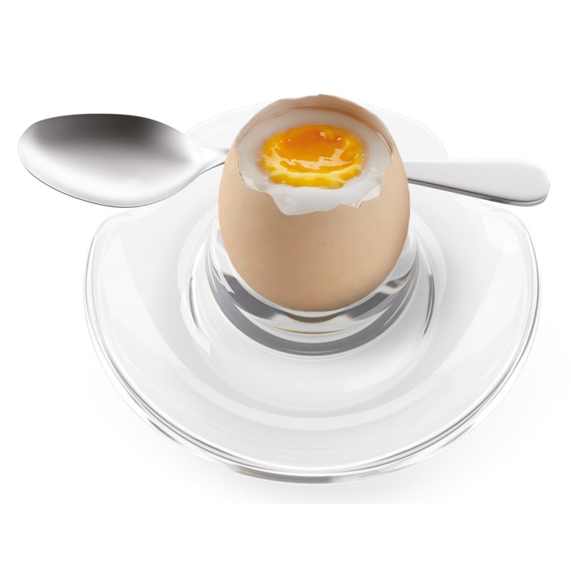 metaltex Egg cup, transparent, 120 x 35 mm, 6 pieces