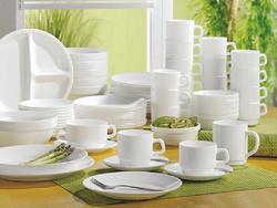 Esmeyer Arcoroc dessertborden, hartglas, diameter 195 mm, 6 stuks