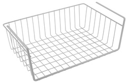 metaltex kastmand Babatex, wit, 400 x 260 x 140 mm, geplastificeerd metaal