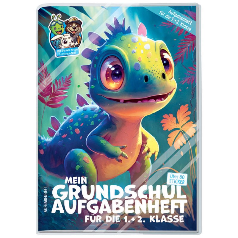 Häfft Lernfreunde homework diary Kleine Dino, A5, 1st and 2nd grade